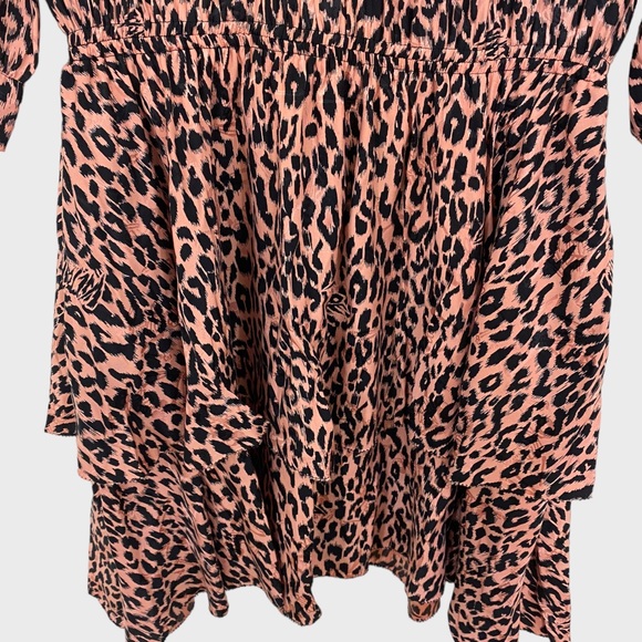 Zadig & Voltaire Pink and Black Rooka Squeleton Mini Dress Size Small - Picture 5 of 10